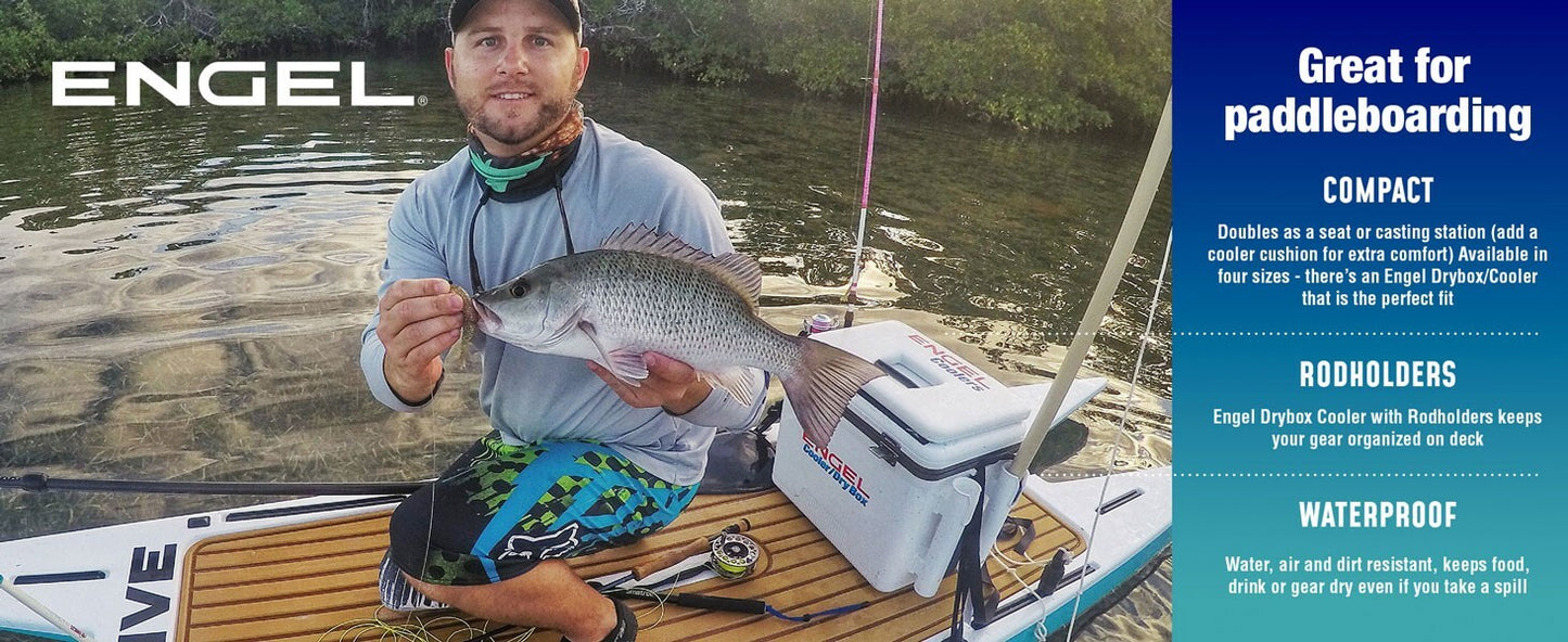 ENGEL 7.5QT Leak-Proof, Air Tight,  Hard Sided Cooler  / Lunchbox Tan