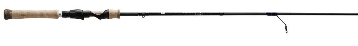 13 Fishing - Defy Silver - 6'6" L Spinning Rod - DEFSS66L