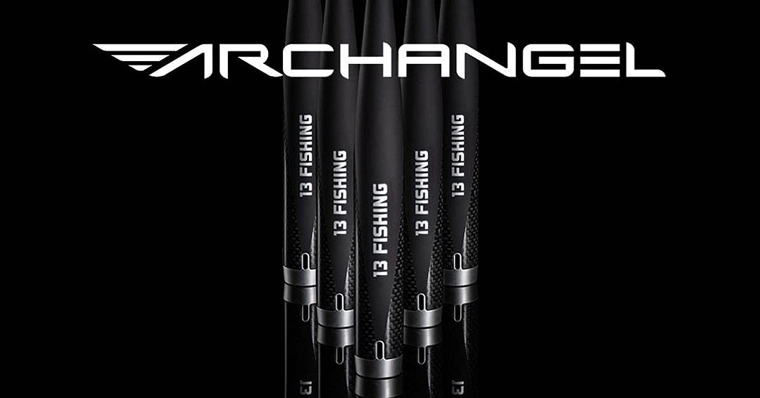 13 FISHING - Archangel Ice Rod - 26" ML (Medium Light) - Single Piece Carbon Forged Ice Rod - AA26ML