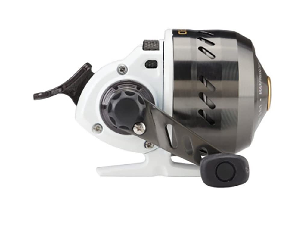 Abu Garcia Max Pro Spincast Reel, Size 10, Right/Left Handle Position, Teflon Twin Cam for Smooth Operation