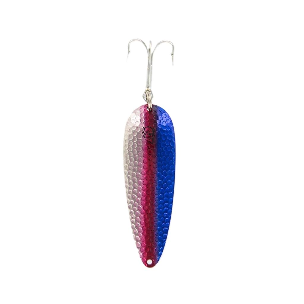 Dardevle Nickel Back 1 oz Fishing Spoons, Rainbow Flash