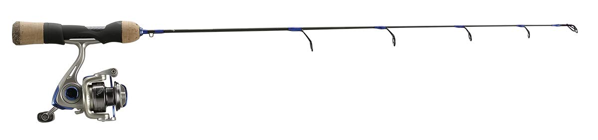 13 FISHING - White Noise Ice Combo - L (Light) 25" - WNC2-25L, Black