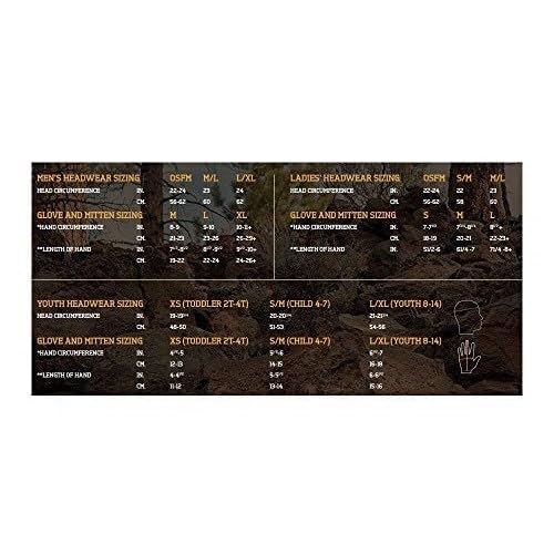 HOT SHOT Men’s Insulated Camo Bulls-Eye Fleece Pop-Top Mittens – Realtree Edge Outdoor Hunting Camouflage, Large