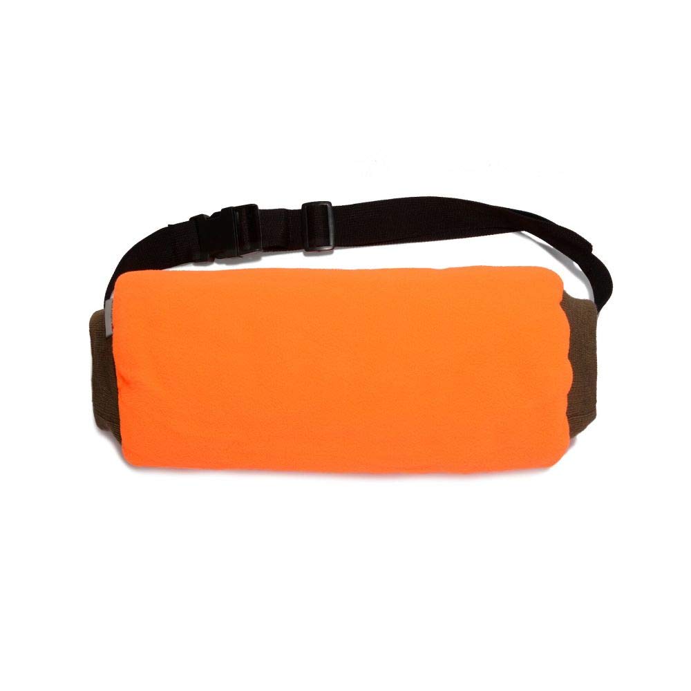 HOT SHOT Men’s Camo Razorback Reversible Fleece Hand Muff – Realtree Edge/Blaze Orange