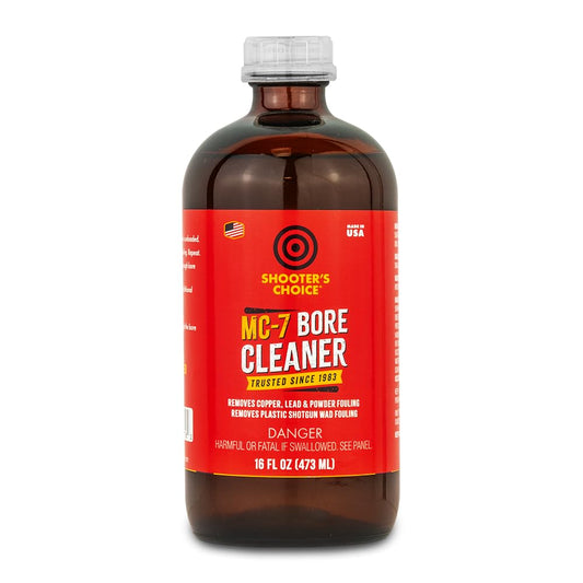 Shooter's Choice Mc#7 Bore Cleaner & Conditioner Glass Bottle, 16oz