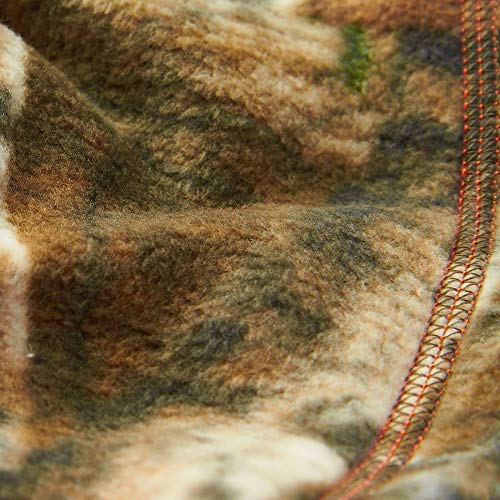 Hot Shot Men’s Reversible Camo Fleece Beanie – Blaze/Realtree Edge Outdoor Hunting Camouflage
