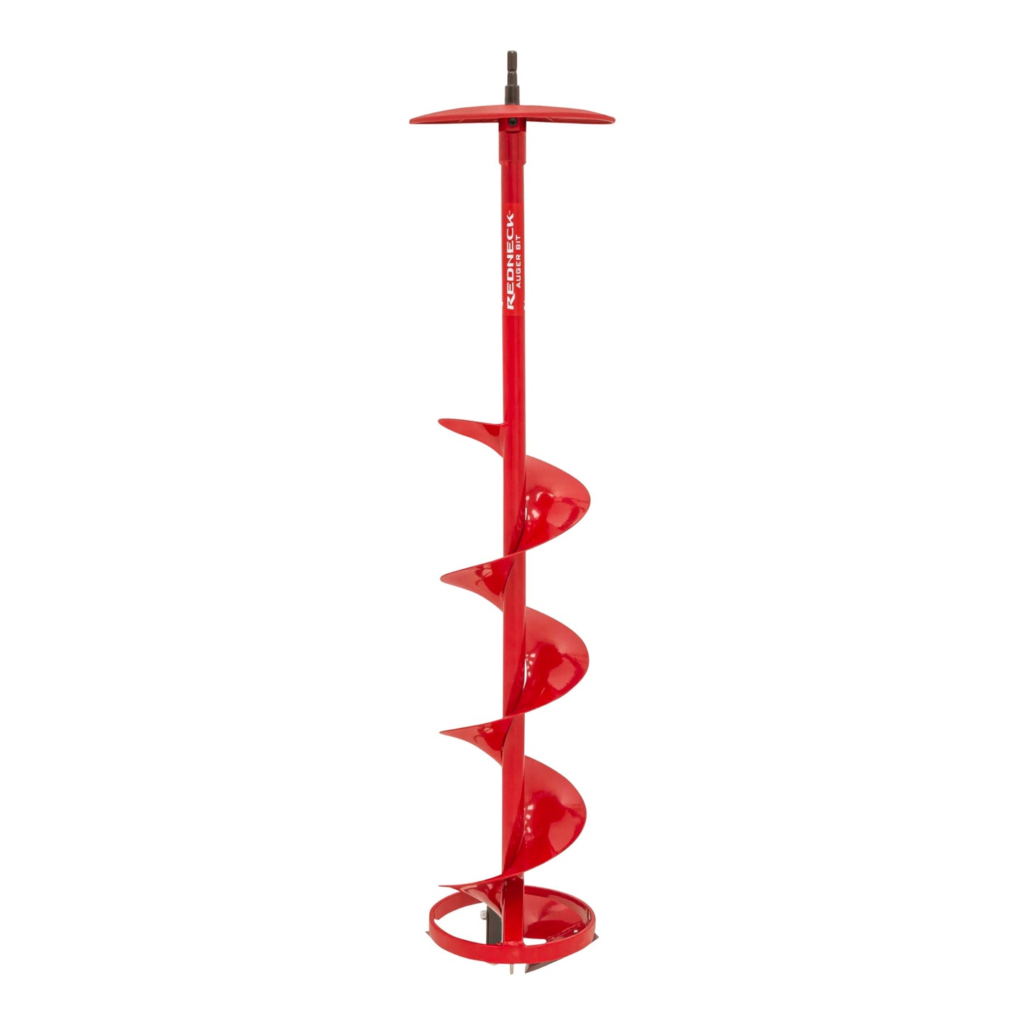 Eskimo® Redneck™ Bit, Drill-Adaptive Ice Fishing Auger, 8-inch, Centering Point, Red, 45601