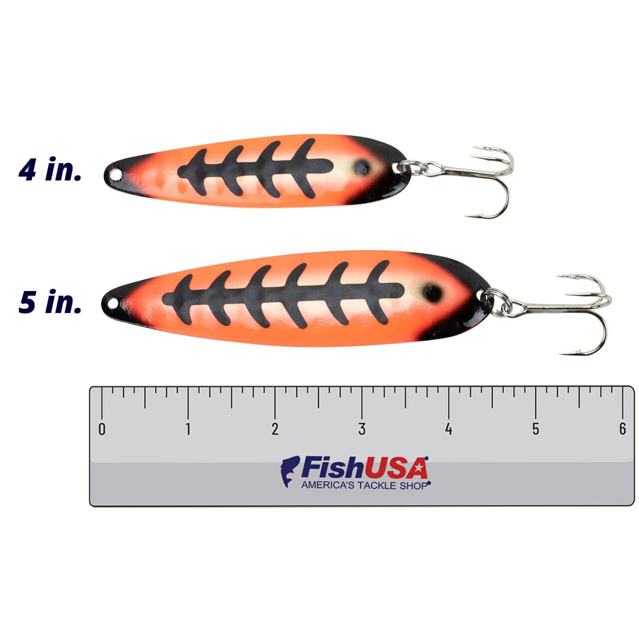 Moonshine Lures Salmon Walleye Trout Striper 4" Spoon Wonder Bread