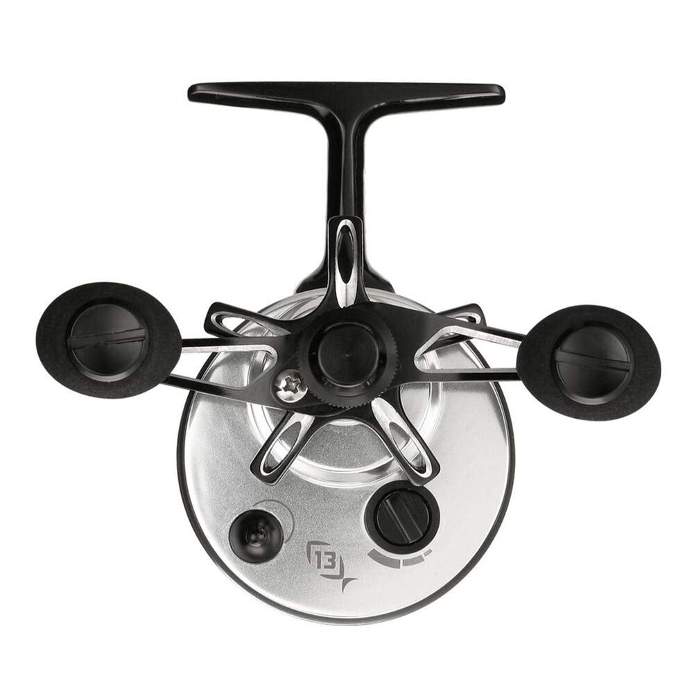 13 FISHING - Black Betty 6061 - Inline Ice Fishing Reels Right Handed