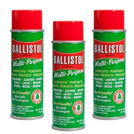 Ballistol Multi-Purpose Non-CFC Aerosol Can Lubricant Cleaner Protectant 6 oz