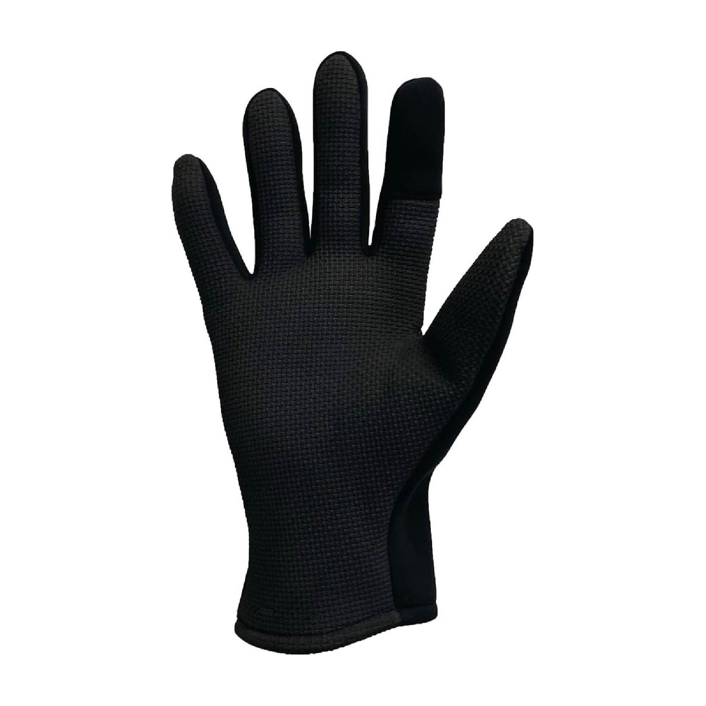 Glacier Glove Kenai Original Full Finger Gloves - Versatile Protective Unisex Gloves for Fly Fishing, Outdoors, Kayaking, Surfing, Paddling, Boating, Black, L