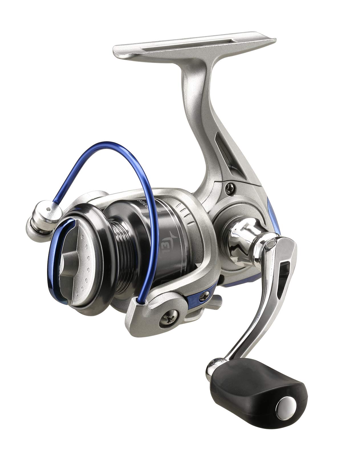 13 FISHING - White Noise Ice Combo - L (Light) 25" - WNC2-25L, Black