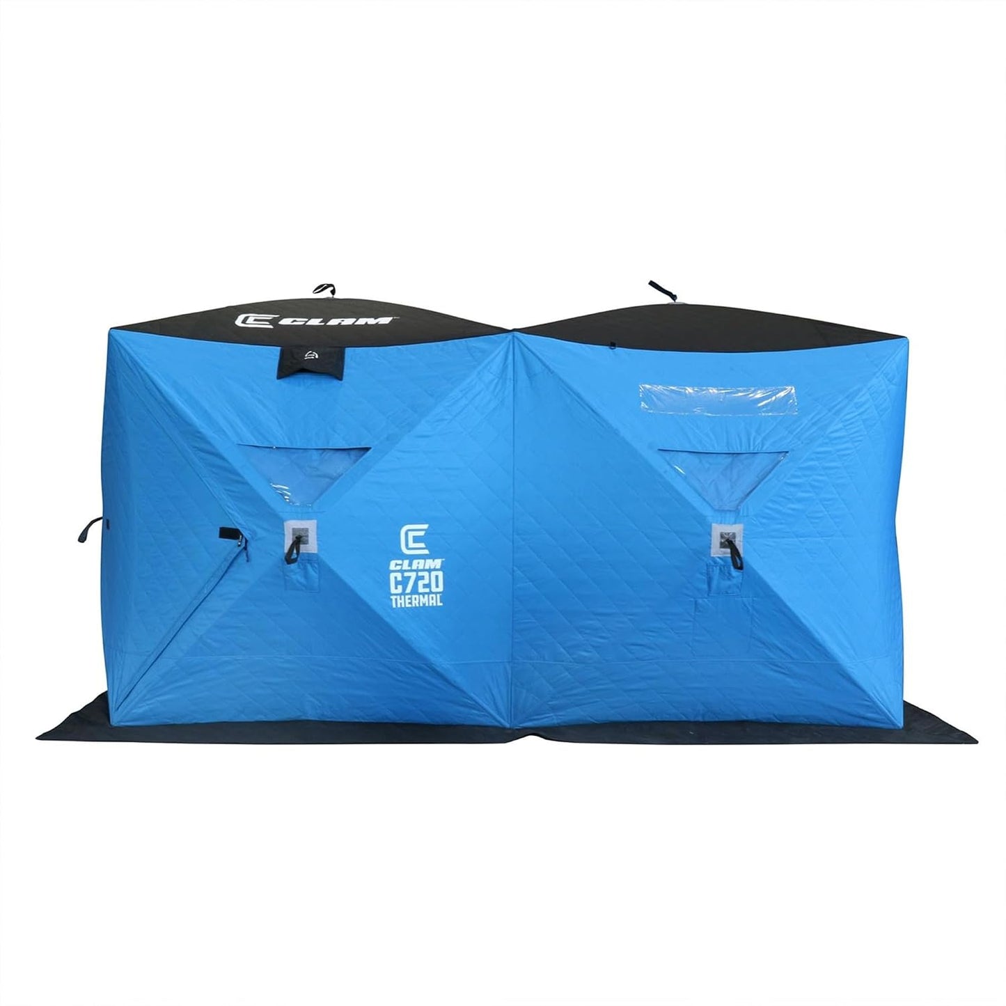 Clam C-720 Thermal Hub Ice Fishing Shelter 6x12 4-5 Person