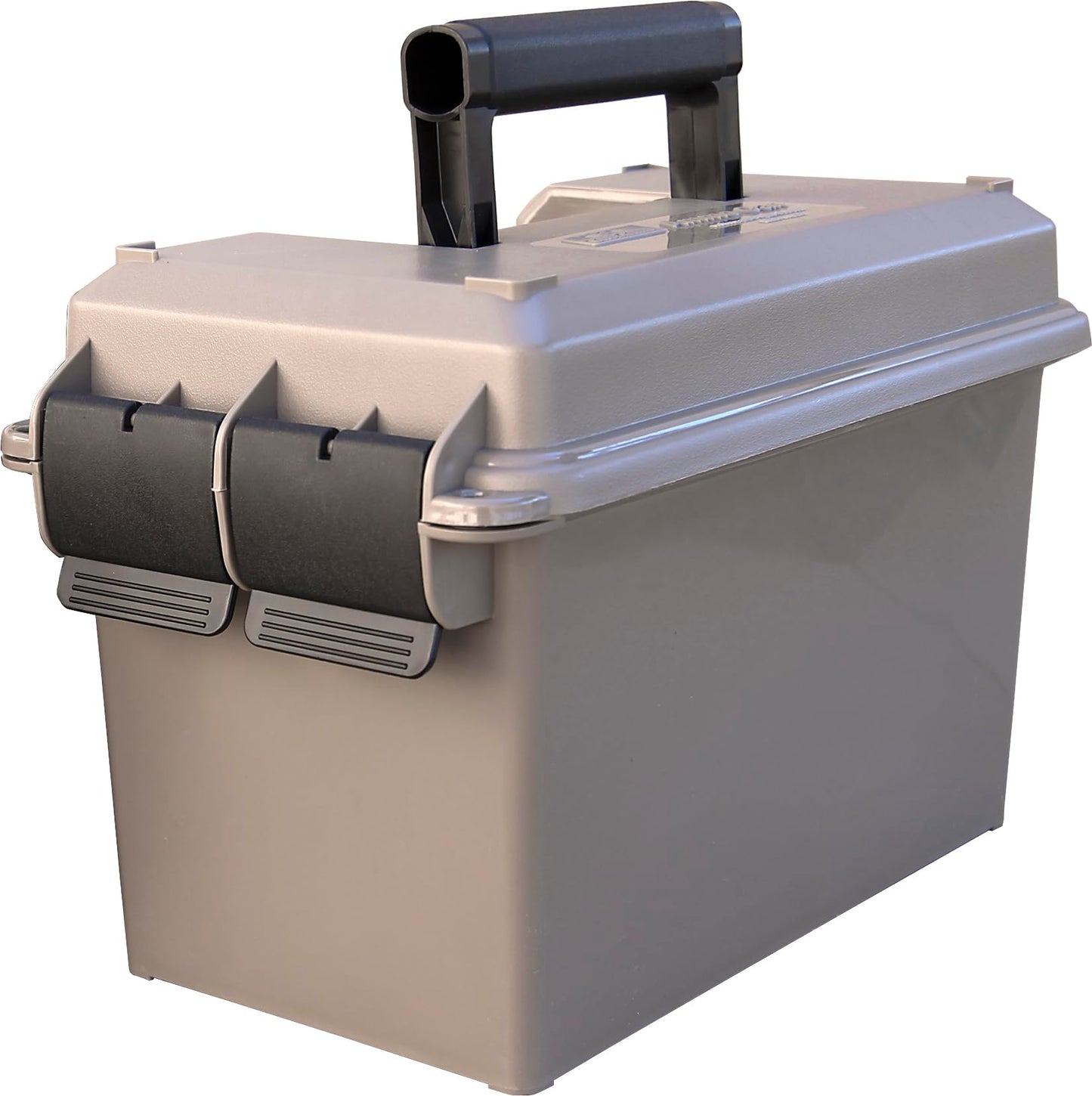 MTM AC50C Ammo Can, 50 Caliber, Field Boxes, Lockable Storage Box with Handle, Water and Dust Resistant, Secures Hunting Gear, Supplies, and Bullets, Stackable, USA Made