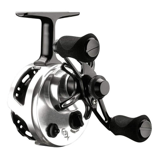 13 FISHING - Black Betty 6061 - Inline Ice Fishing Reels Right Handed