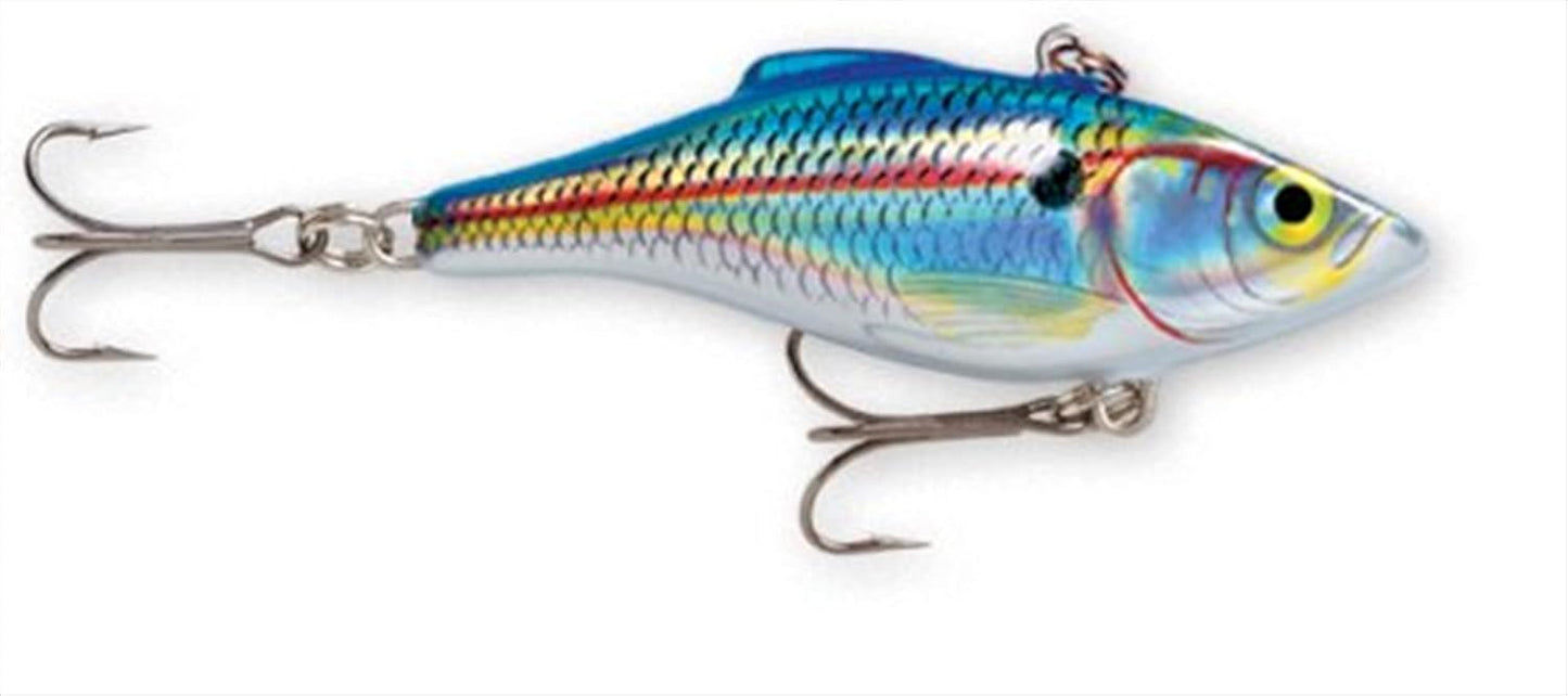 Rapala Rattlin' Rapala 07 Fishing lure, 2.75-Inch, Holographic Blue Shad