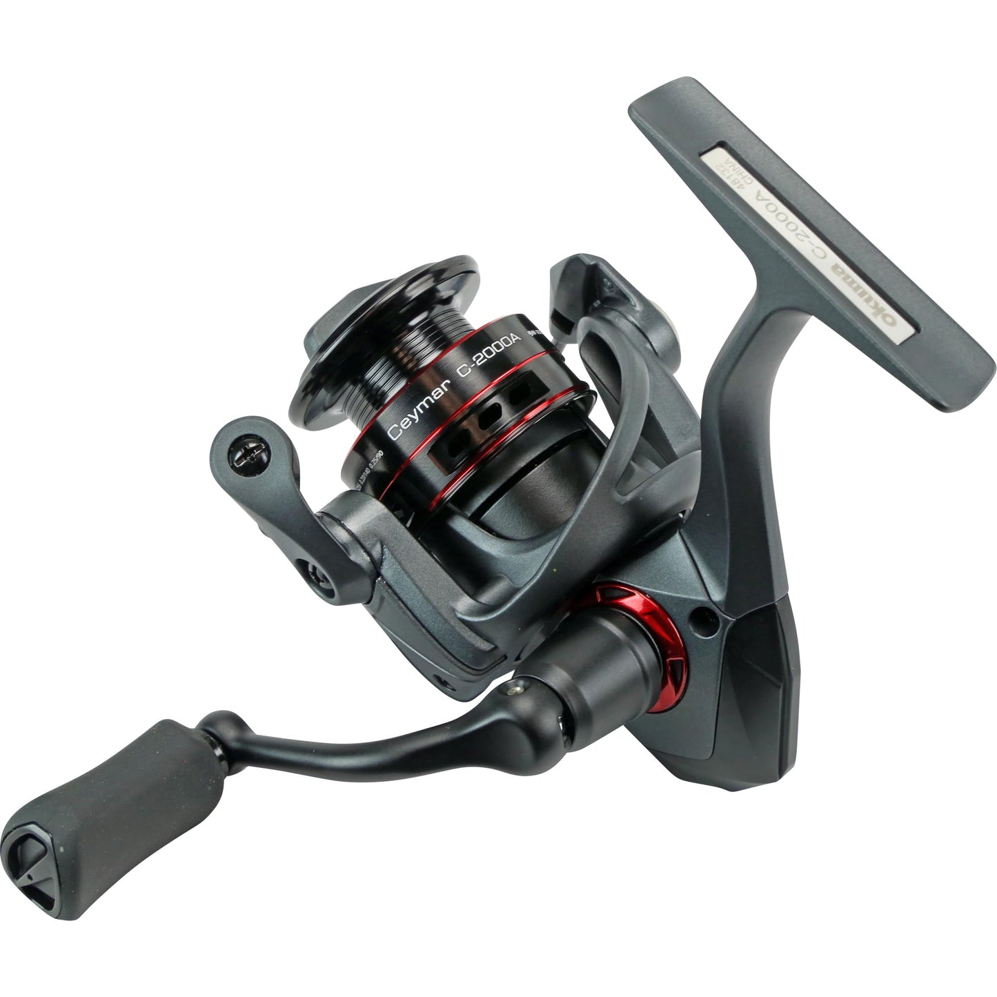 Okuma Ceymar A Series Flite Drive Lightweight 8BB Spinning Reel, C-2000A, Gun Metal