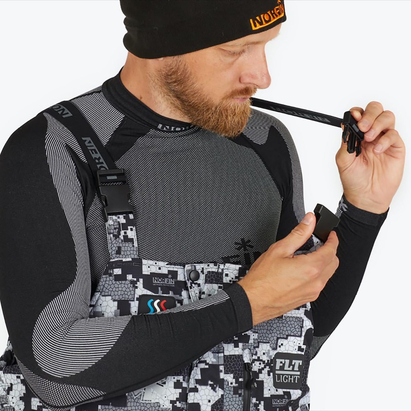 NORFIN Explorer Camo Heat FLT Bibs