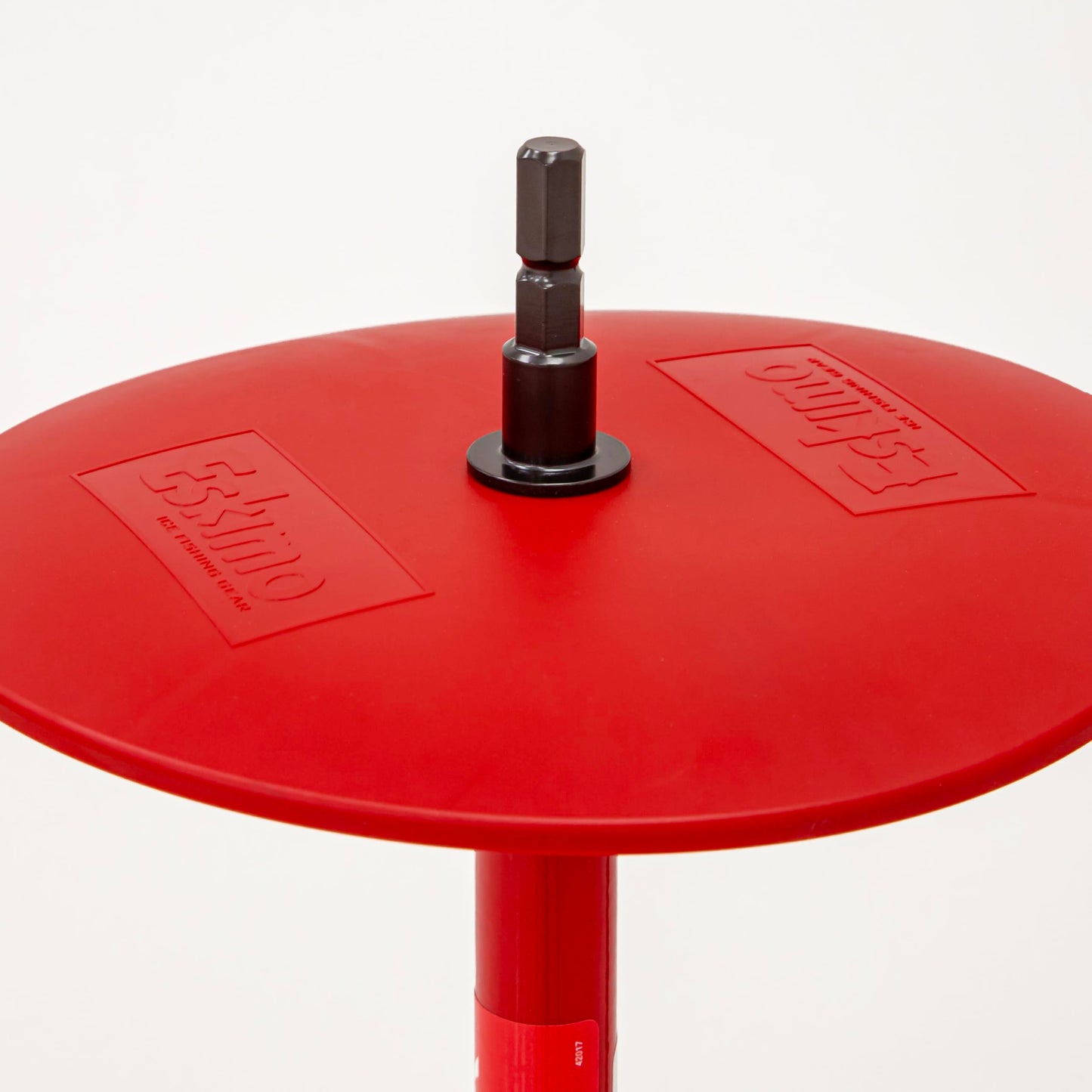 Eskimo® Redneck™ Bit, Drill-Adaptive Ice Fishing Auger, 8-inch, Centering Point, Red, 45601