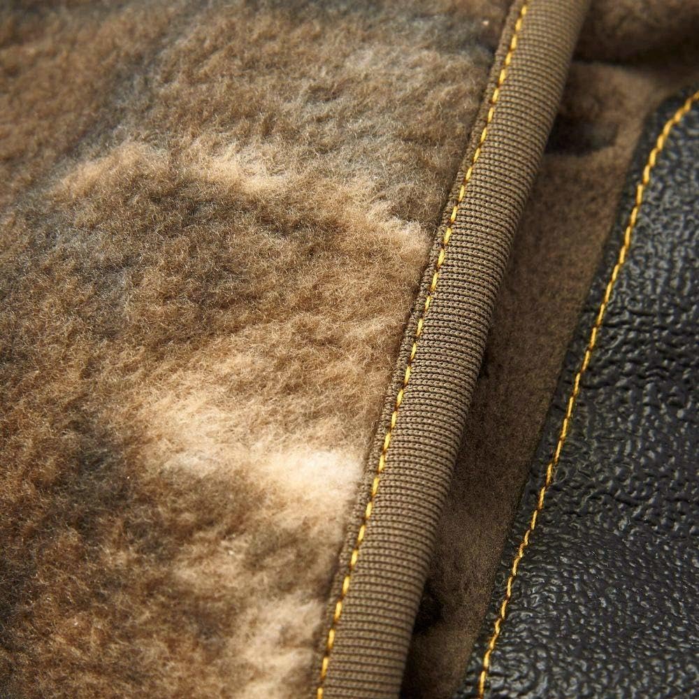 HOT SHOT Men’s Insulated Camo Bulls-Eye Fleece Pop-Top Mittens – Realtree Edge Outdoor Hunting Camouflage, Large