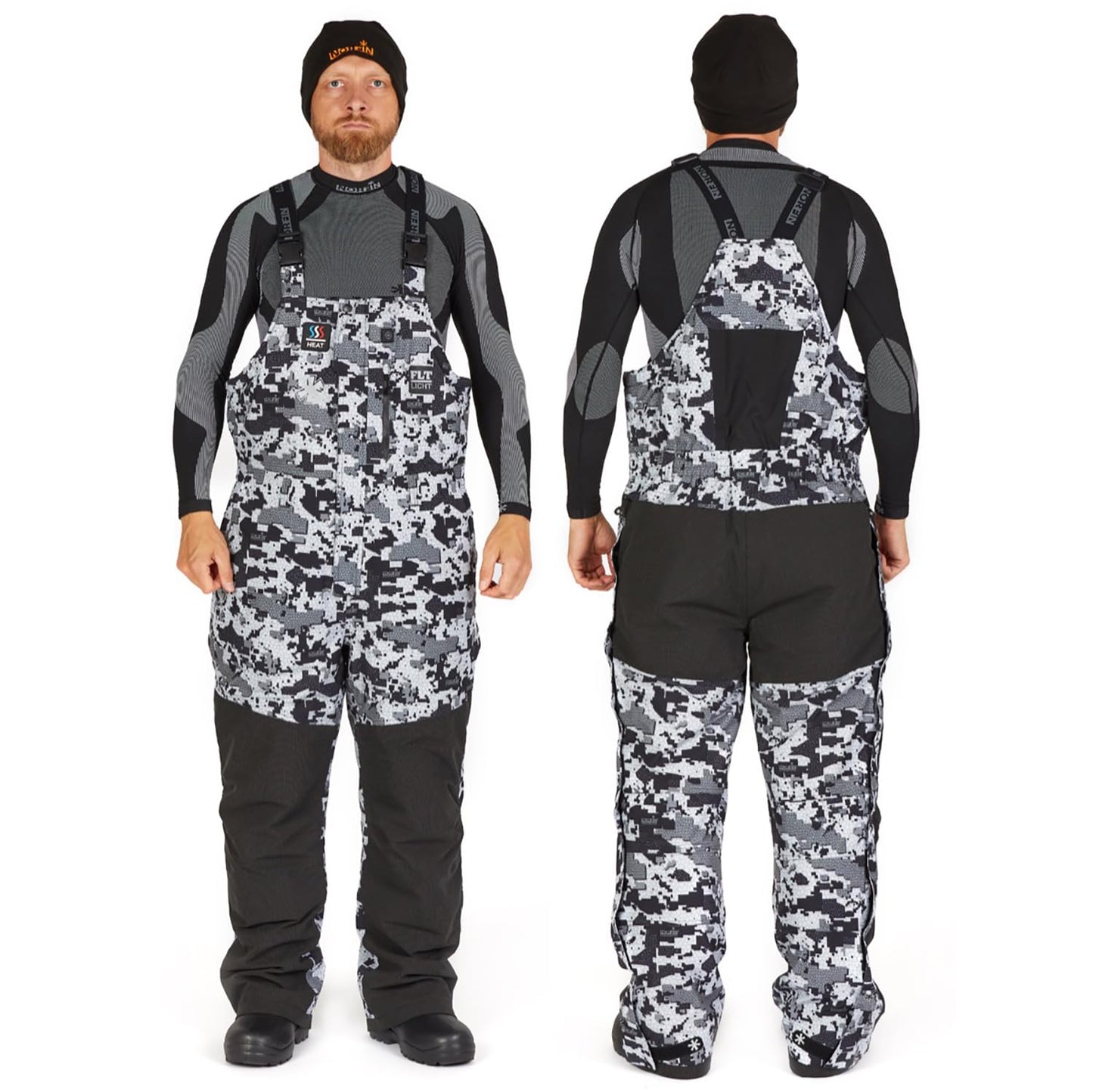 NORFIN Explorer Camo Heat FLT Bibs