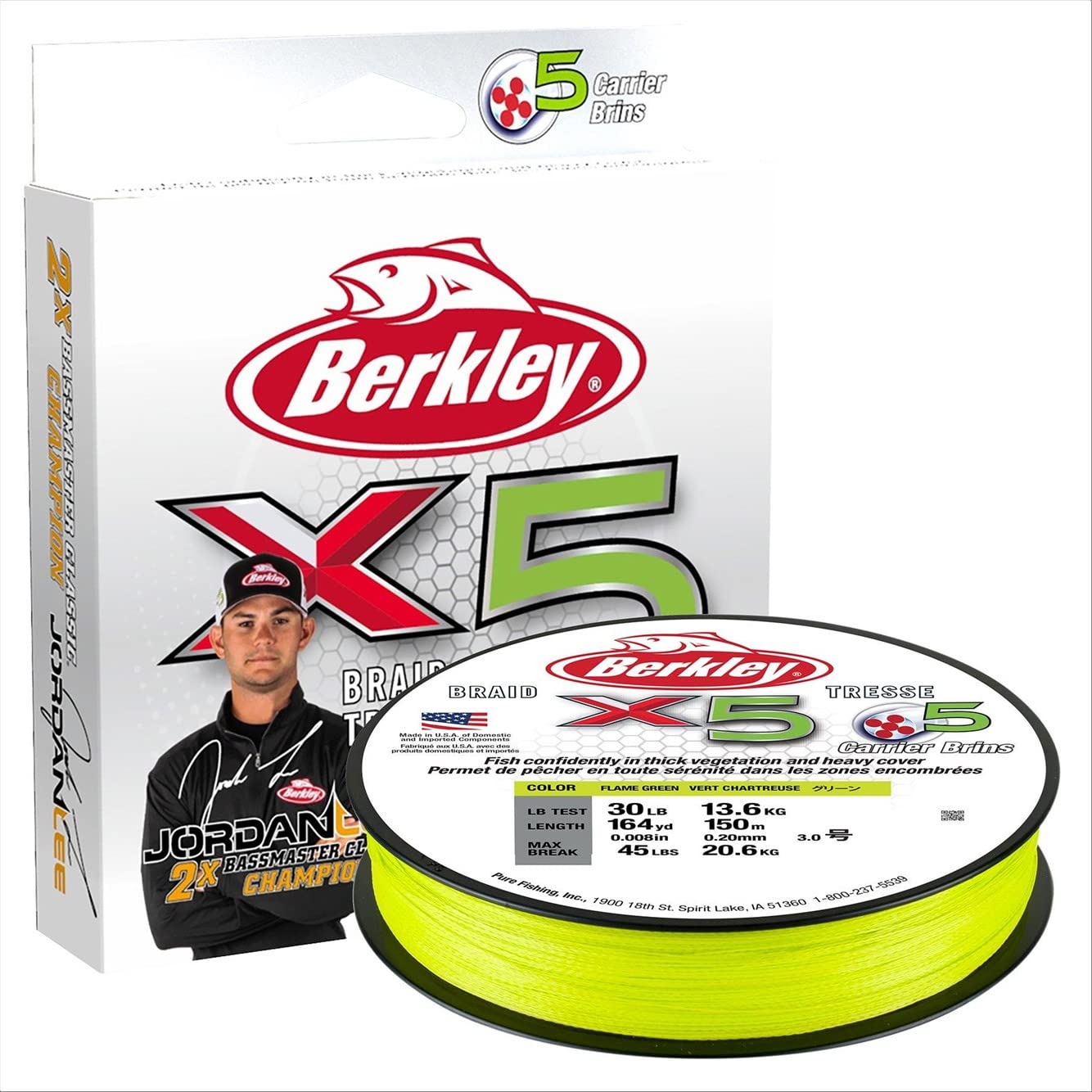 Berkley x5 Braid Fishing Line
