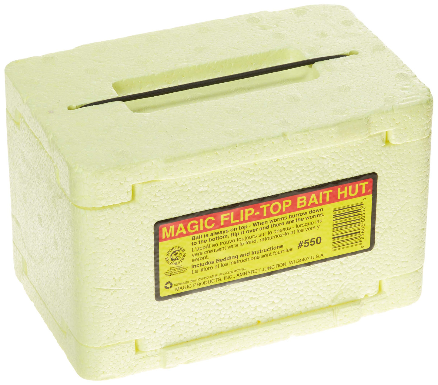 Magic Products Magic Flip Top Bait Box, Brown