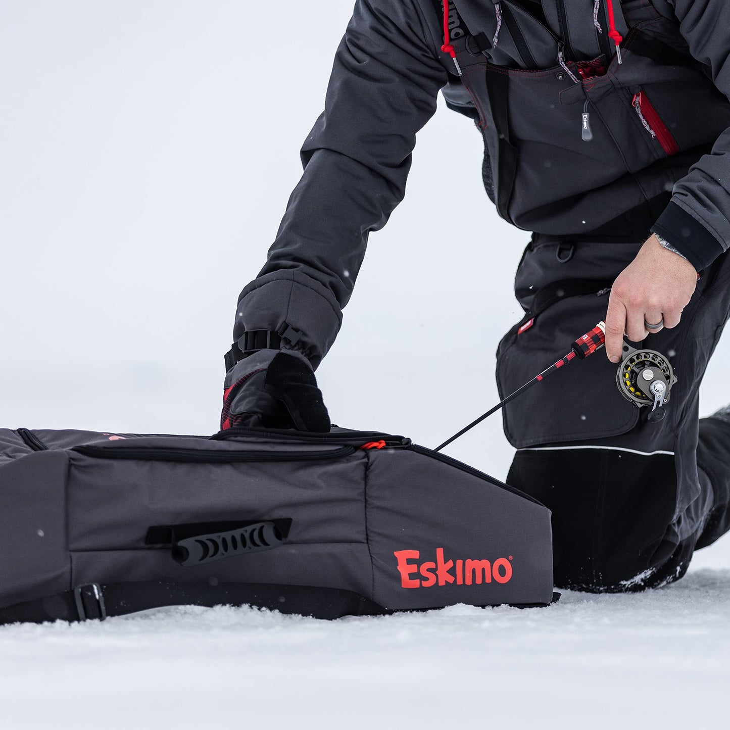 Eskimo Ice Fishing Rod Lockers
