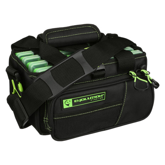 Evolution Outdoor 3500 Drift Tackle Bag Green w/ 4 Trays H35014-EV
