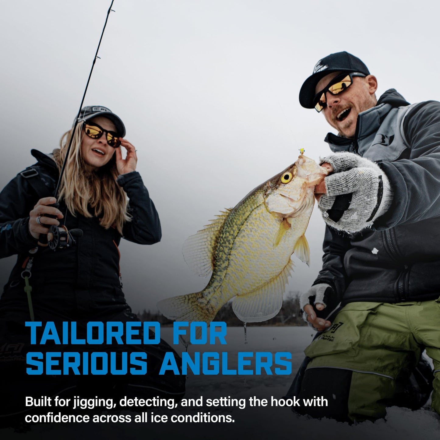 CLAM Spooler Elite Ice Fishing Combo 28" UL