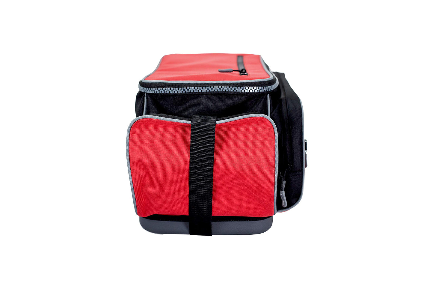Plano Weekend Series 3700 Deluxe Tackle Case, Large, Red Fabric, Includes 2 3700 Stowaway Utility Storage Boxes, Soft Fishing Tackle Bag, Premium Storage