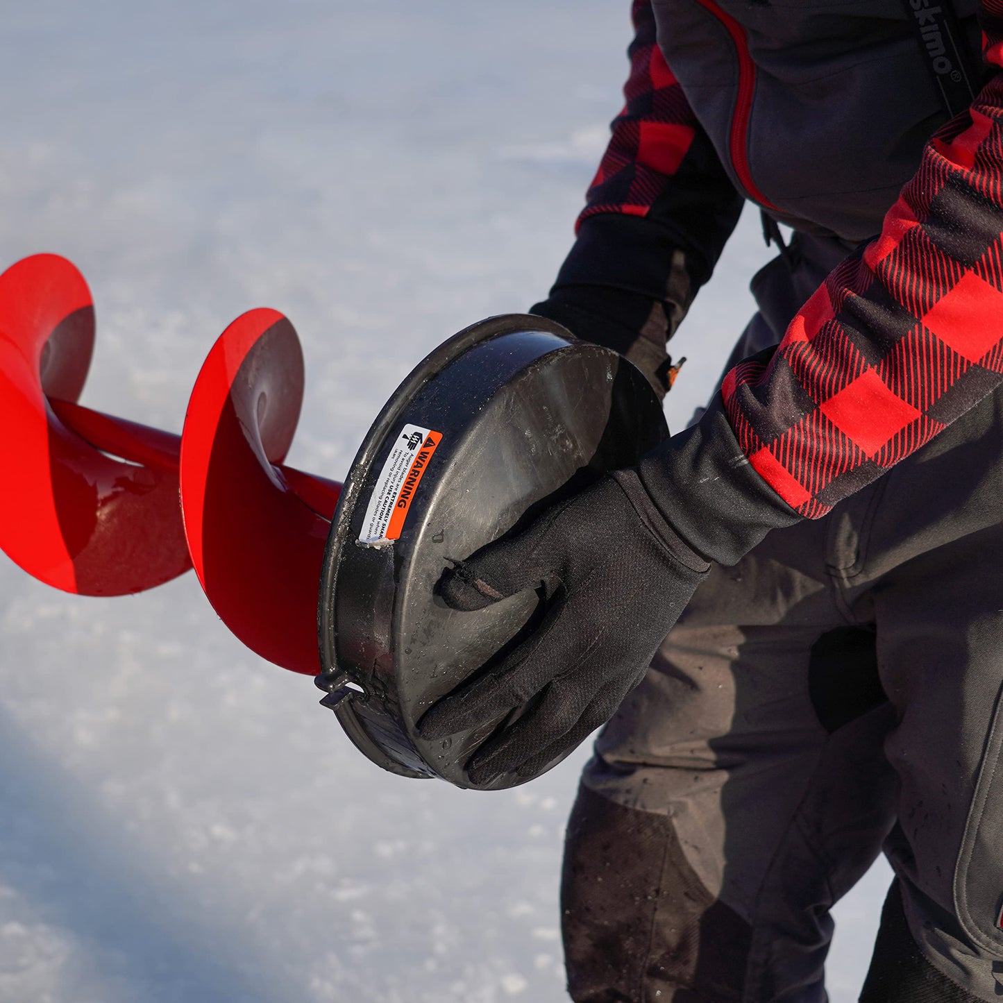 Eskimo 8"" Power Auger Blade Protector (232A), Black