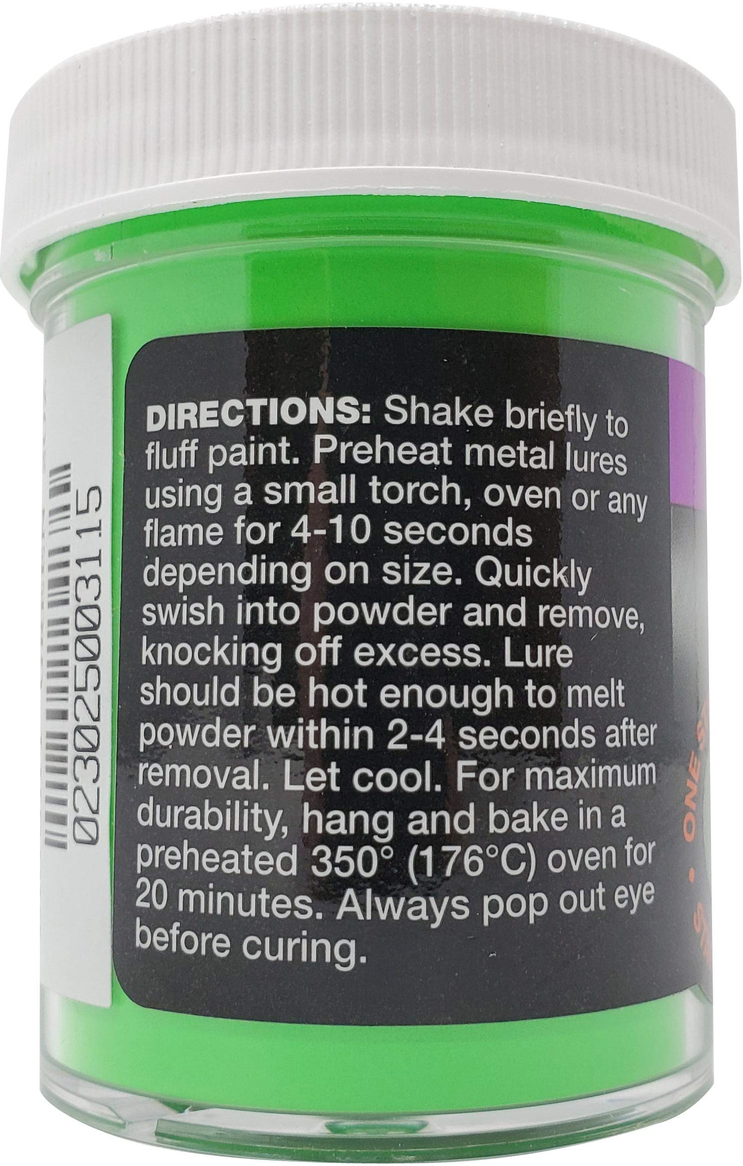 Pro-Tec Powder Paint 2 oz Jar ( Bright Green )