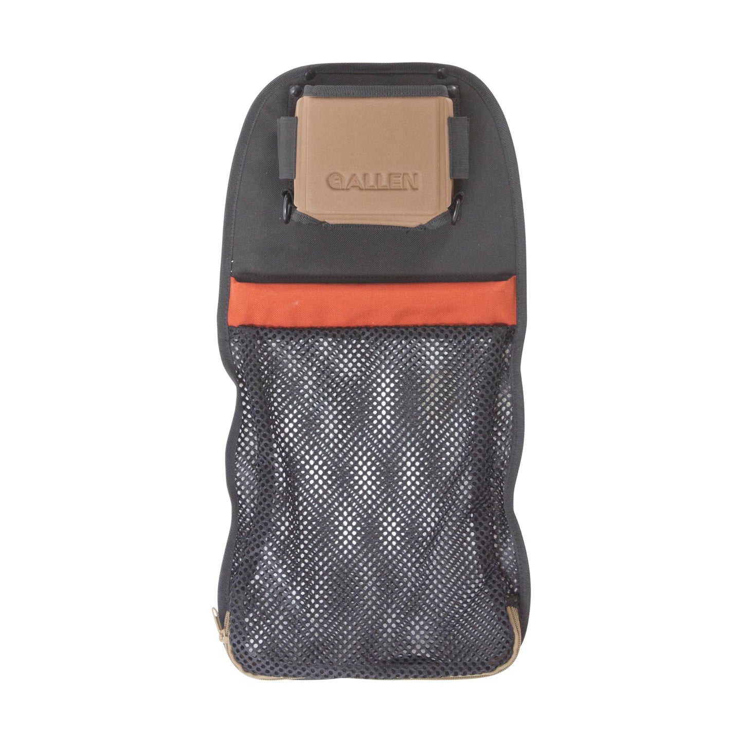 Allen Company Eliminator Over and Under Shotgun Shell Pouch - Clay, Trap, and Skeet Shooting Accessories - Hunting and Gun Range Gear - Mesh Shell Design That Attaches to Any Belt - Coffee/Black