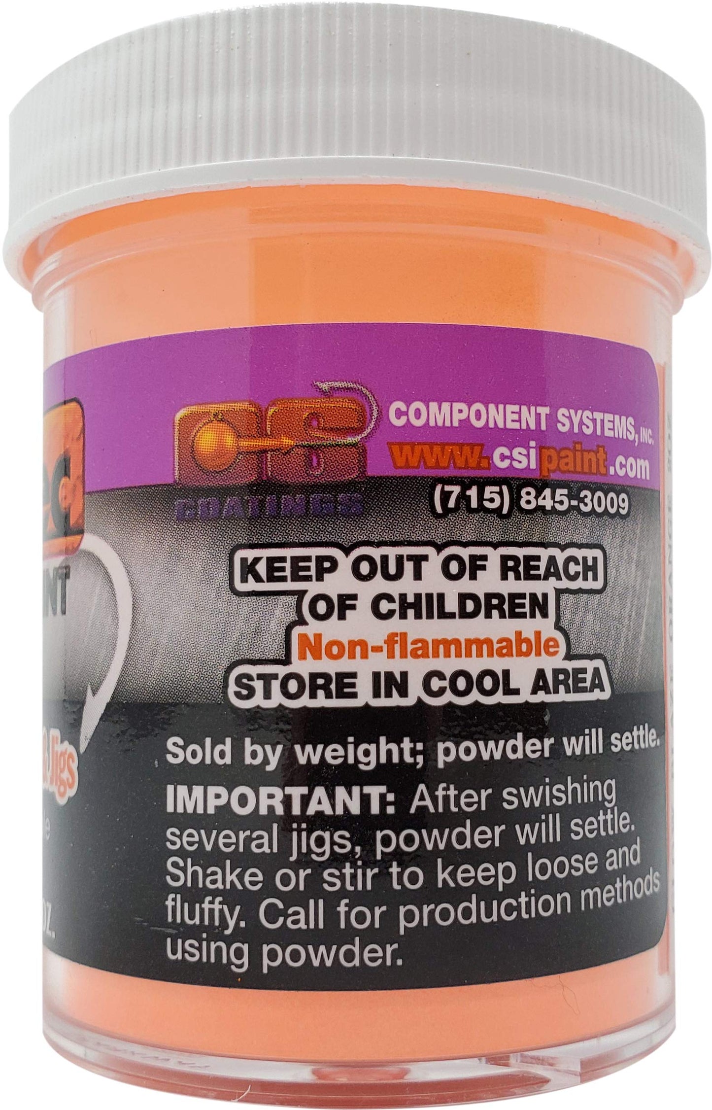 Pro-Tec Jigs and Lures Powder Paint, Jig Head Fishing Lure Paint