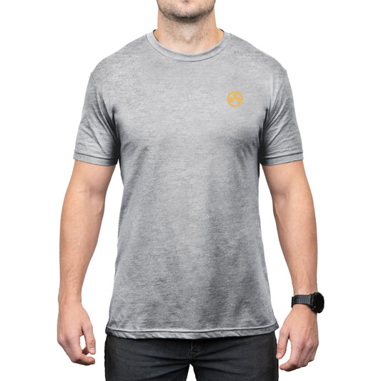 Magpul Blend Crew Neck Short Sleeve T-Shirt for Men, Summer of Drums Athletic Heather, X-Large