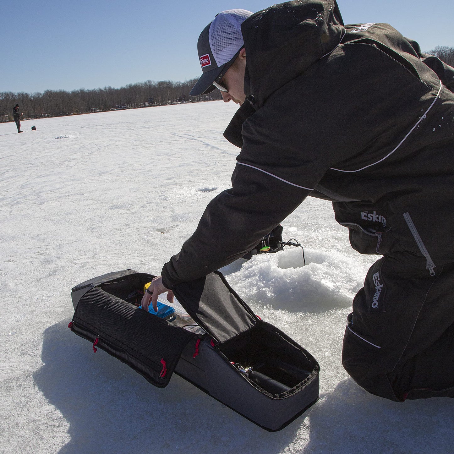 Eskimo Ice Fishing Rod Lockers