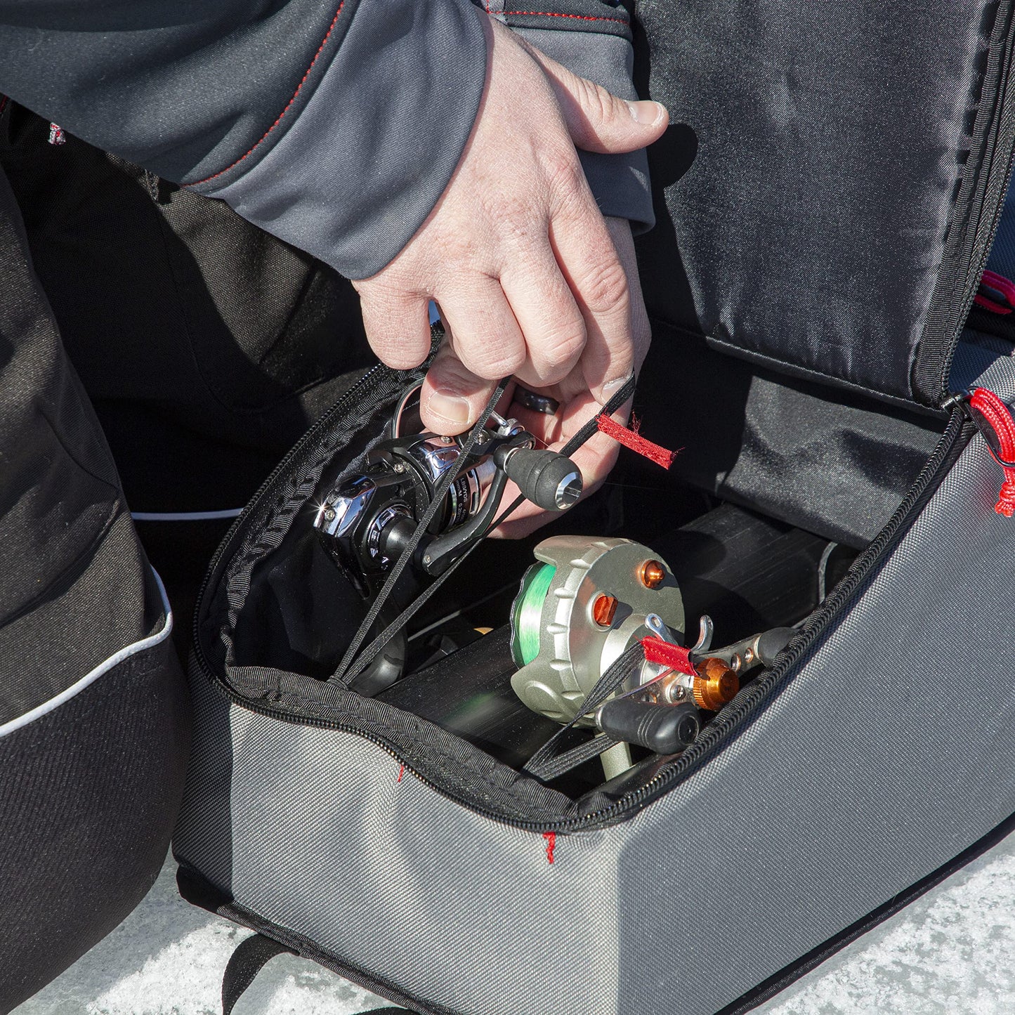 Eskimo Ice Fishing Rod Lockers