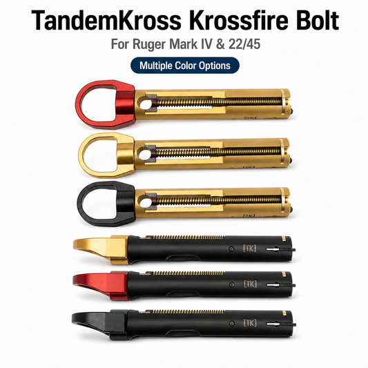 TandemKross KrossFire Bolt for Ruger Mark IV & 22/45 Pistols