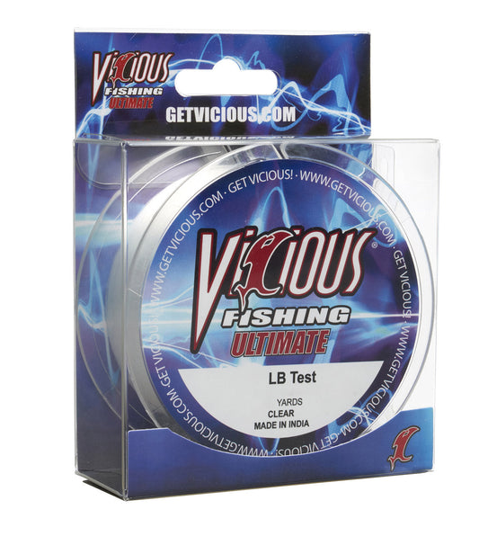 Vicious Ultimate Clear Mono - 25 Lb Test