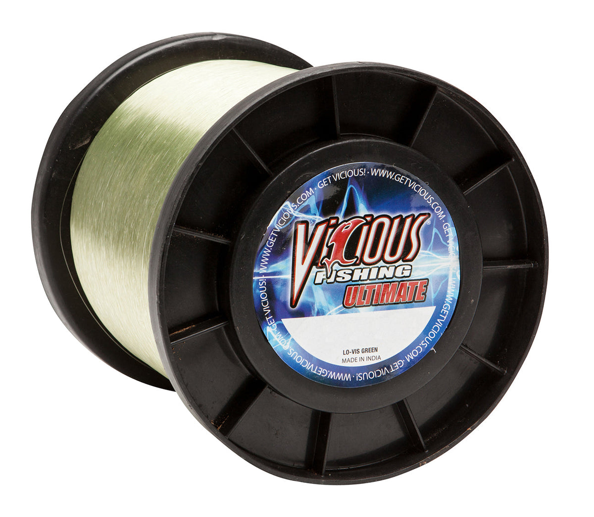 Vicious Ultimate Lo-Vis Green Mono - 10 Lb Test