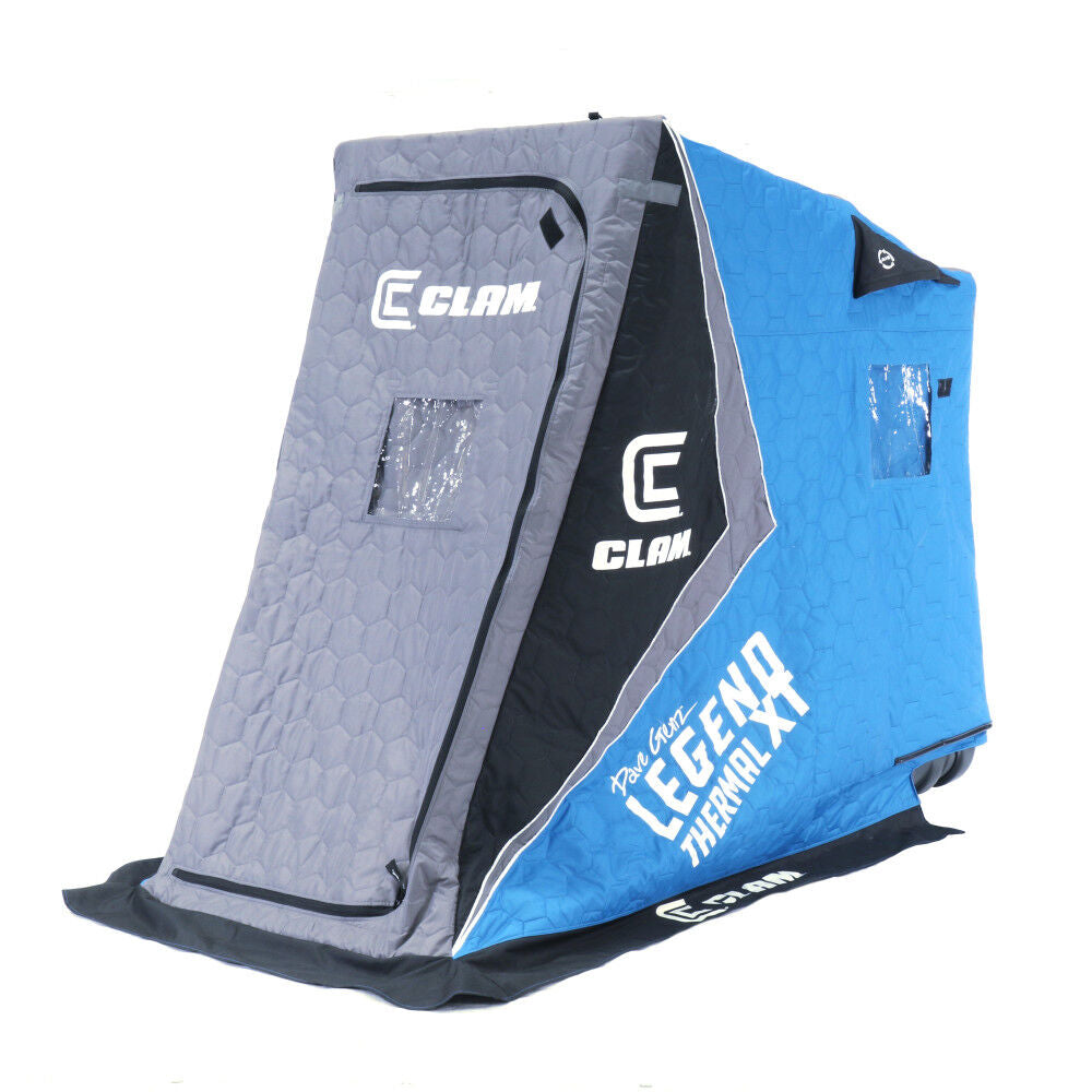 Clam Legend XT Thermal 1-Person Ice Fishing Shelter