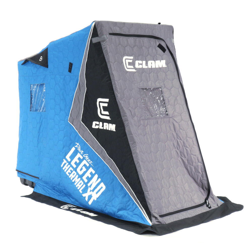 Clam Legend XT Thermal 1-Person Ice Fishing Shelter