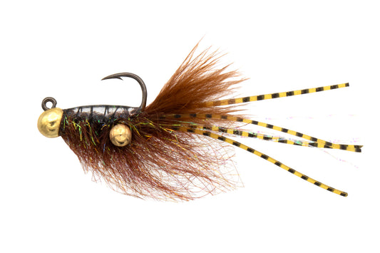 Eurotackle Gamma Fly tungsten scud hair jig in Realix, 1/32 oz