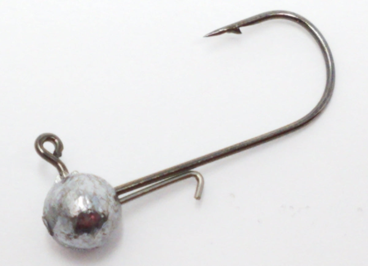 Kalin's Triple Threat Wire Keeper Crappie Jig Heads - Silver