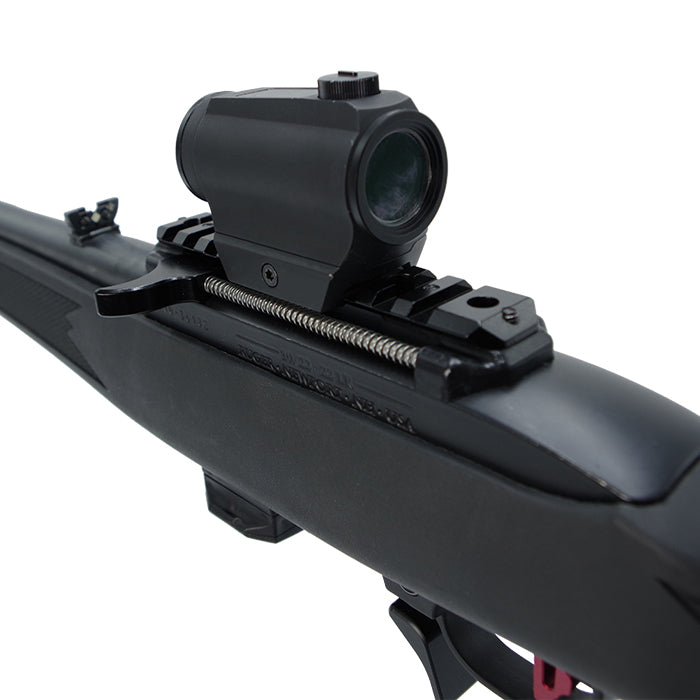 TANDEMKROSS Advantage Picatinny Scope Base with Left Sided Actuation compatible with The Ruger® 10/22
