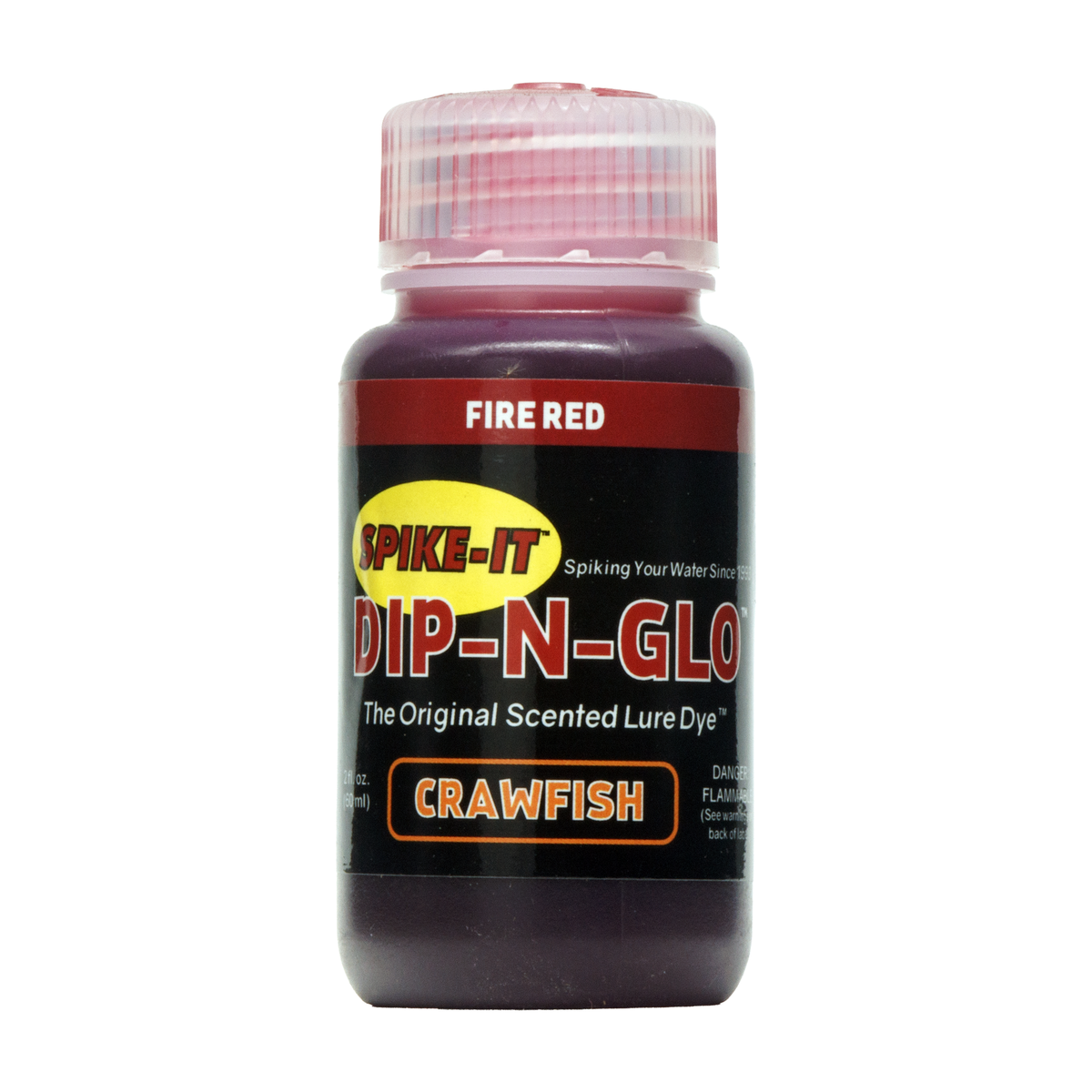 Spike-It Dip-N-Glo 2 fl. oz. — Crawfish / Fire Red