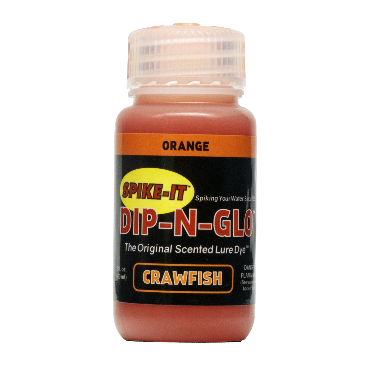 Spike-It Dip-N-Glo 2 fl. oz. — Crawfish / Orange