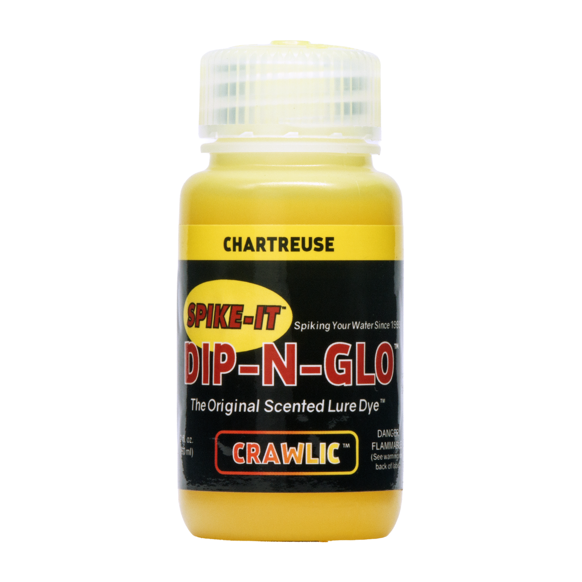 Spike-It Dip-N-Glo 2 fl. oz. — Crawlic / Chartreuse