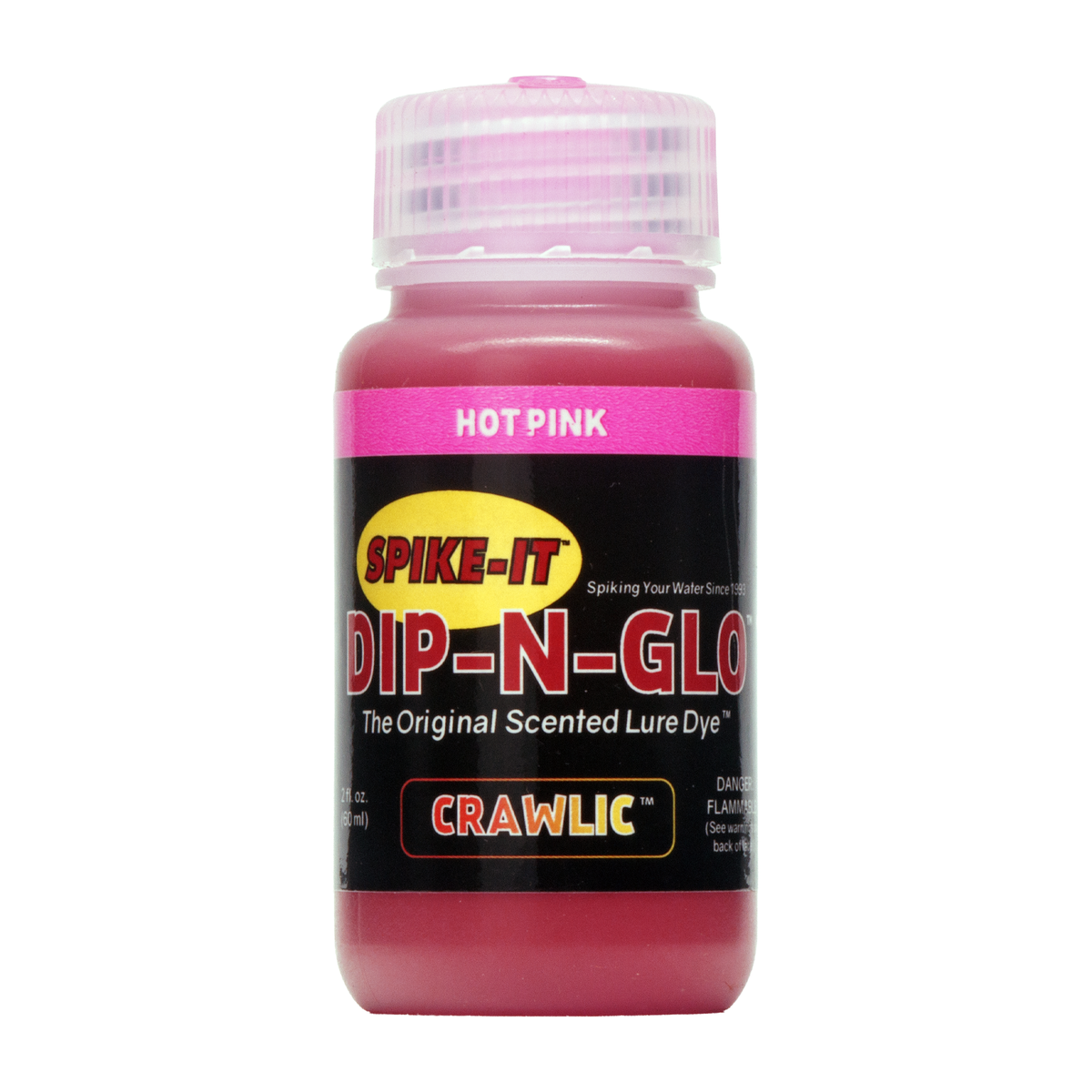 Spike-It Dip-N-Glo 2 fl. oz. — Crawlic / Hot Pink